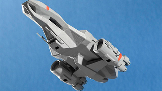 You Won't See The Pixels On This 3D-Printed <em>FTL</em> Spaceship